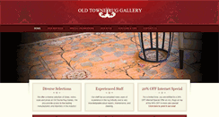 Desktop Screenshot of oldtowneruggallery.com